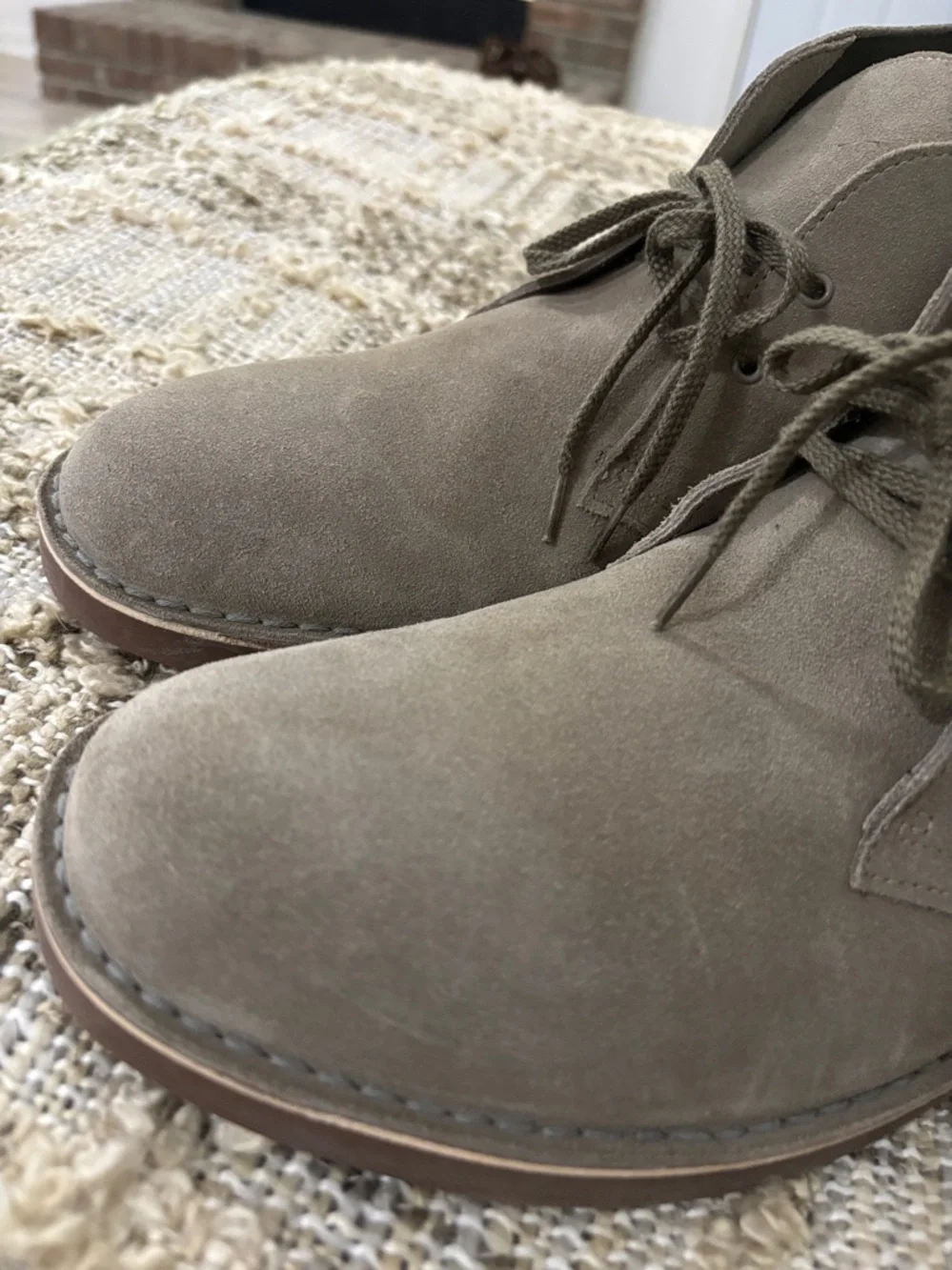 Clark Suede Men's‎ Taupe Chukka Boots Size 12 NWOT